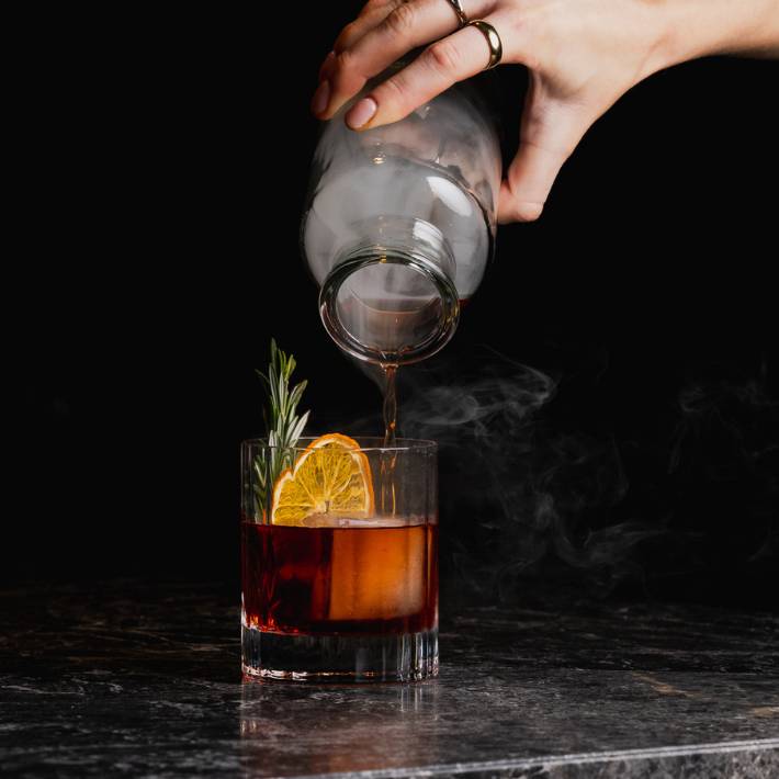 Samuels on Mill Smoked Negroni